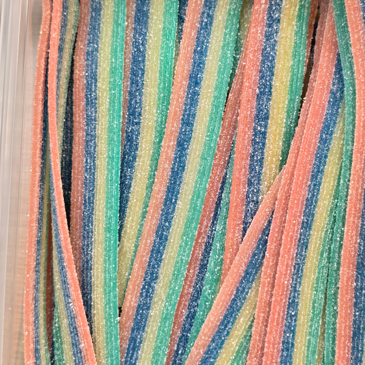 Sour Belts Rainbow — Rainbow Sour Candy Belts | Swedish Candy
