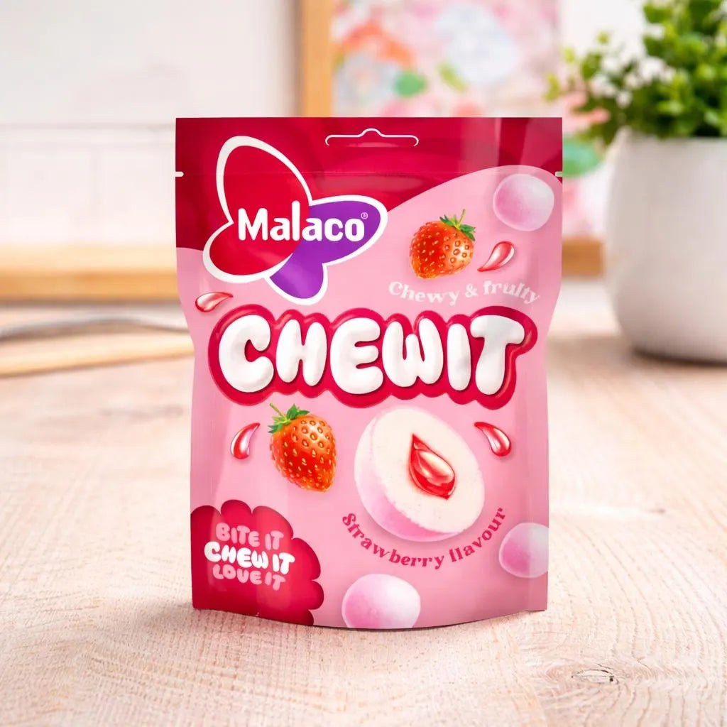 Malaco Chewits Jordgubb