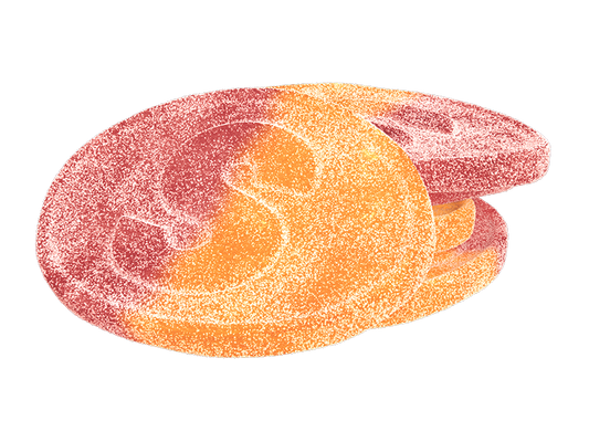 S-Märke Lemon Rasberry — Sour Skull Gummies product image