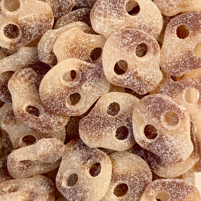 Fizzy Cola Skulls — Candy People Sour Skull Gummies | Swedish Candy