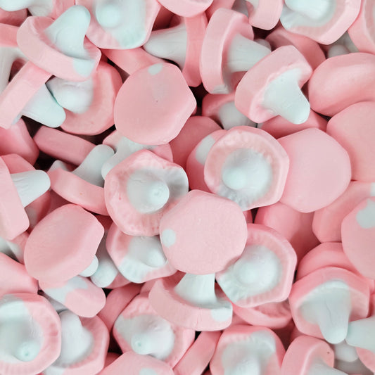 Fizzy Svampar — Fizzy Mushroom Sour Foam Candies | Swedish Candy
