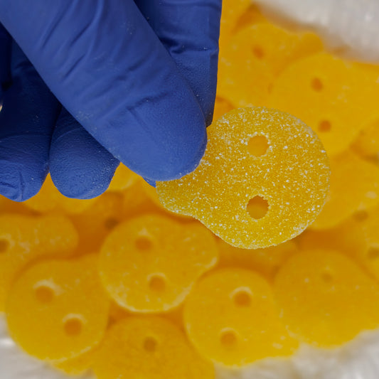 Pineapple Skulls — Halal Chewy Fruit Sweets | Swedish Candy