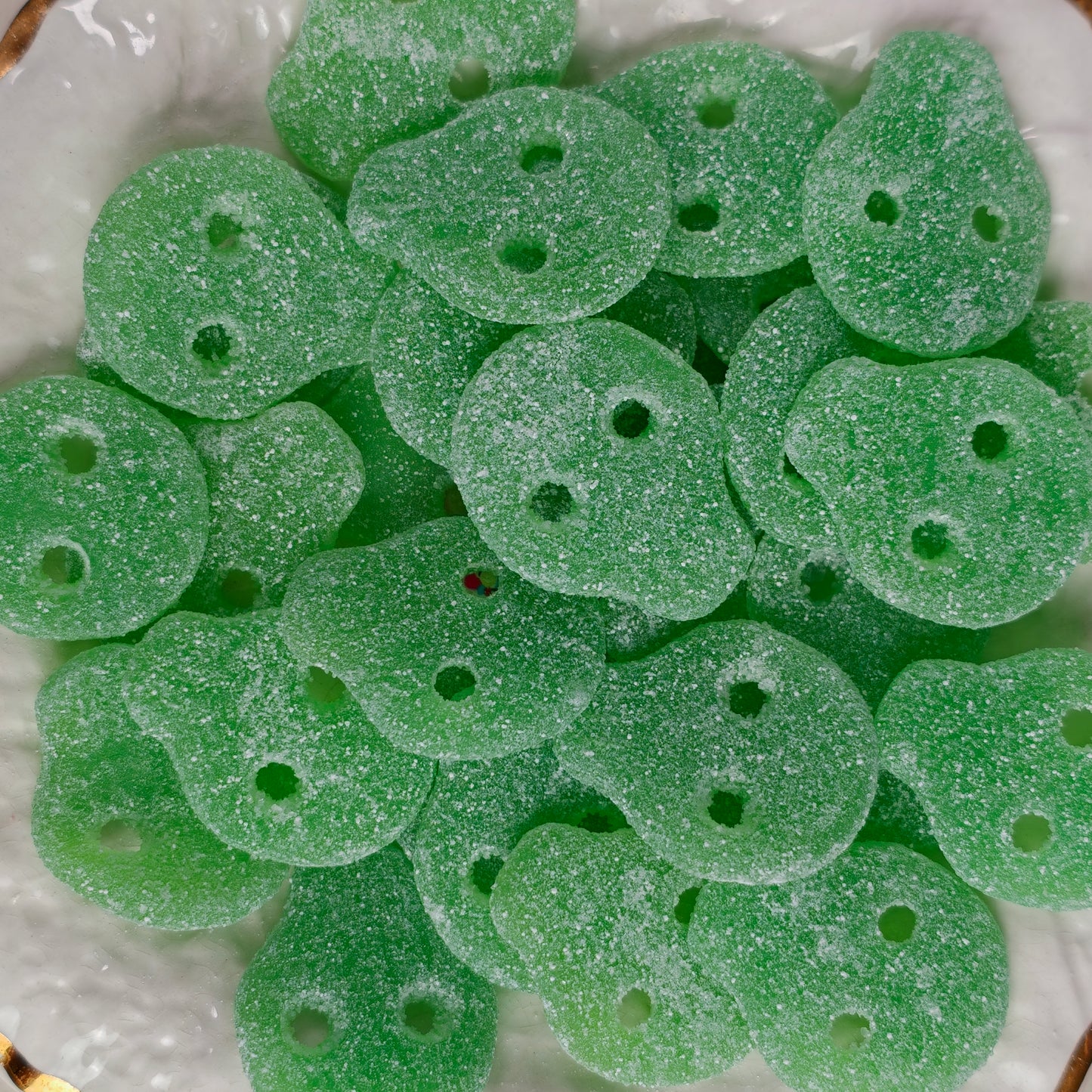 Lime Skulls — Halal Chewy Fruit Sweets