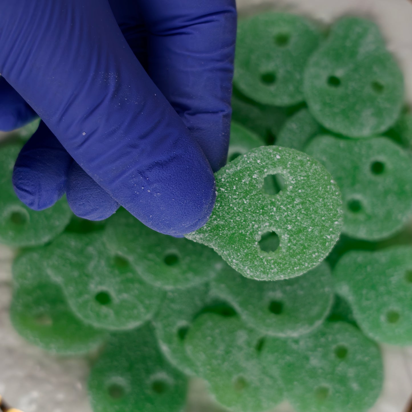 Lime Skulls — Halal Chewy Fruit Sweets