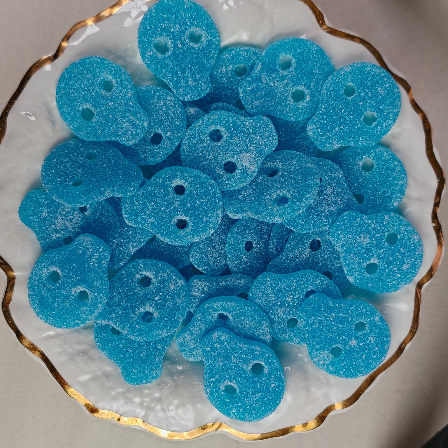Blueberry Skulls — Halal Chewy Fruit Sweets