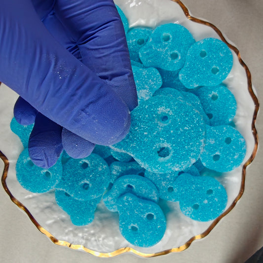 Blueberry Skulls — Halal Chewy Fruit Sweets | Swedish Candy
