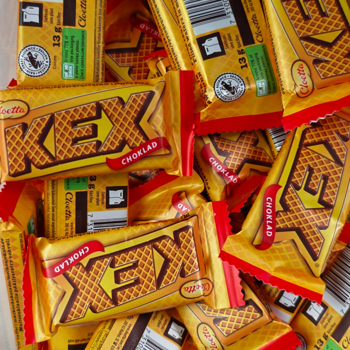 Kexchoklad Minibit — Cloetta Wafer Chocolate Bites