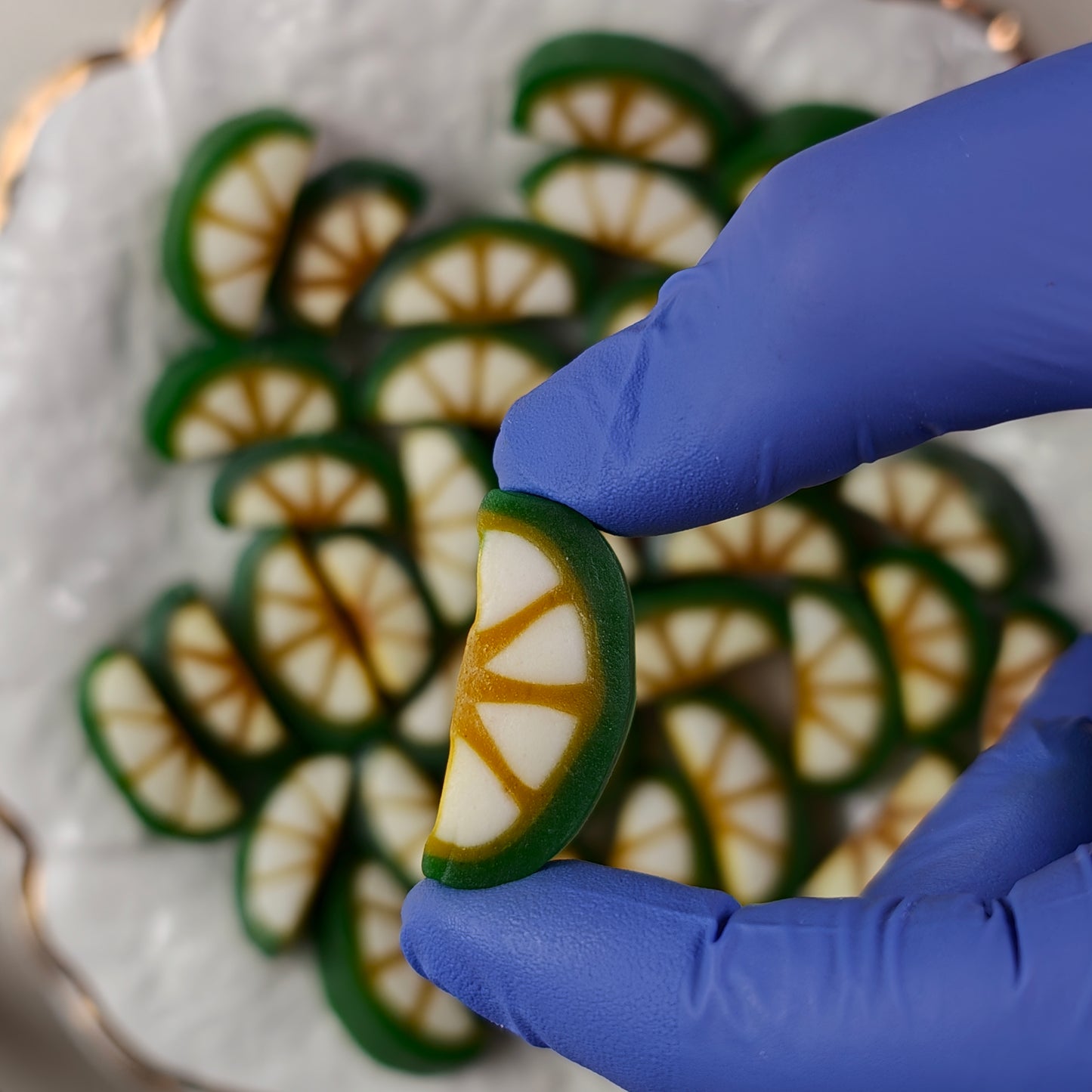Vidal Lemon Lime Liquorice Slices — Fruit & Liquorice | Swedish Candy