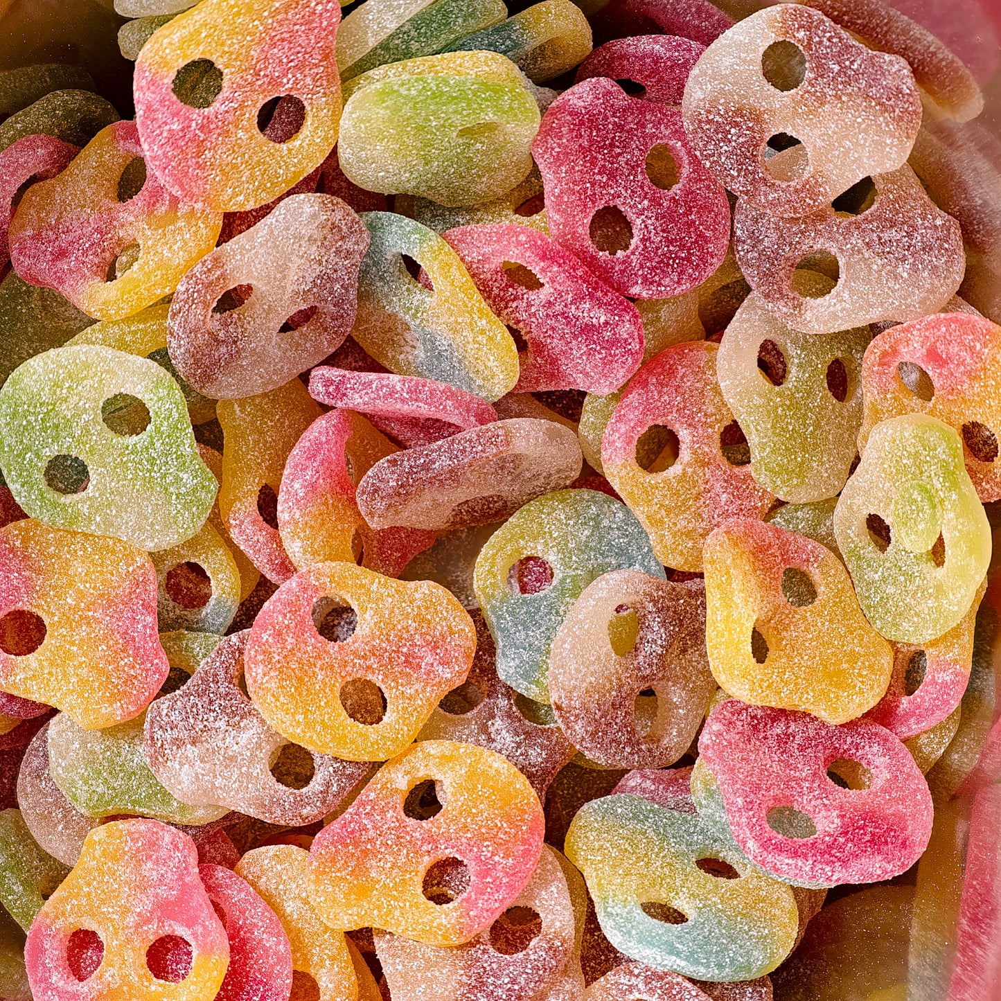 Ultimate Vegan Skull Mix — Candy People Sour Gummy Skulls | 0.25-3 lb