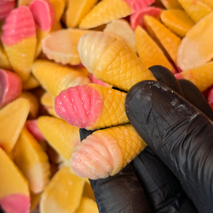 Mixed Ice Cream Cones