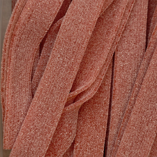 Sour Belts Strawberry — Strawberry Sour Candy Belts | Swedish Candy