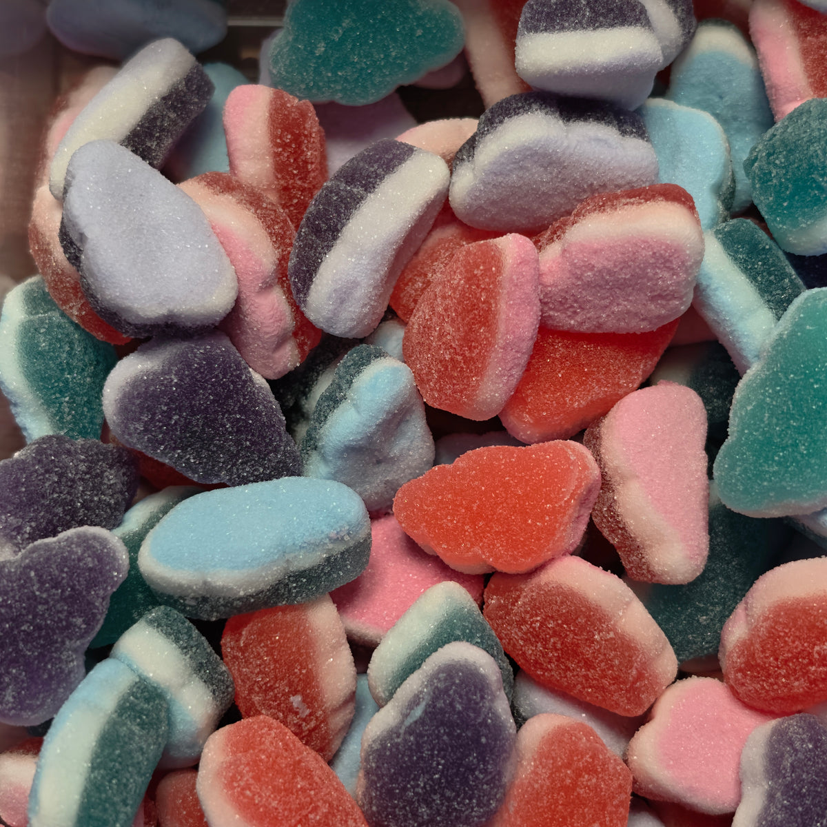 Haribo Berry Clouds — Soft Foam & Jelly Berry Clouds | Swedish Candy
