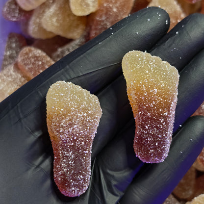 Sure Fötter — Sour Foot-Shaped Gummies | Swedish Candy