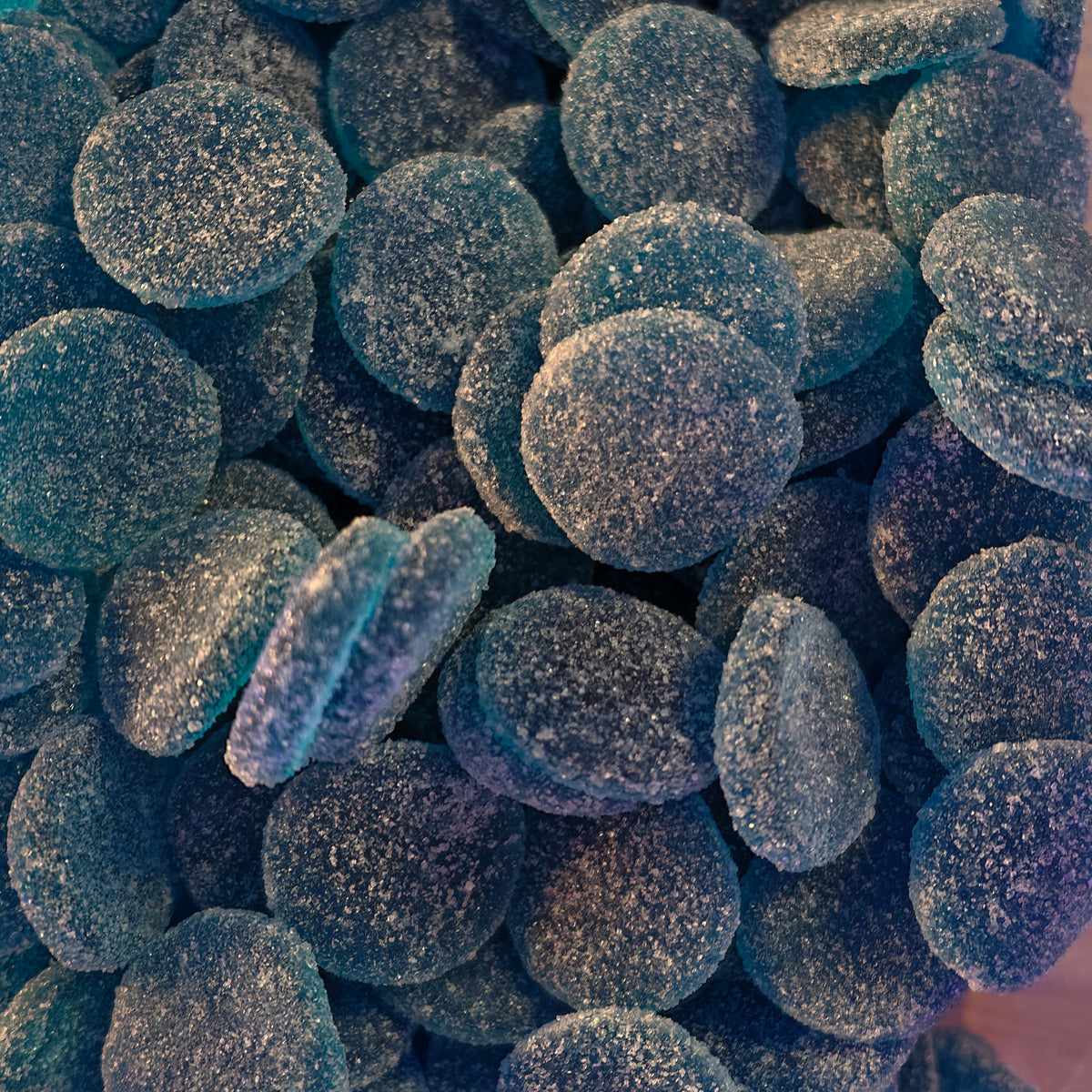 Grahns Iceblue — Blue Raspberry Sour Jellies | Swedish Candy