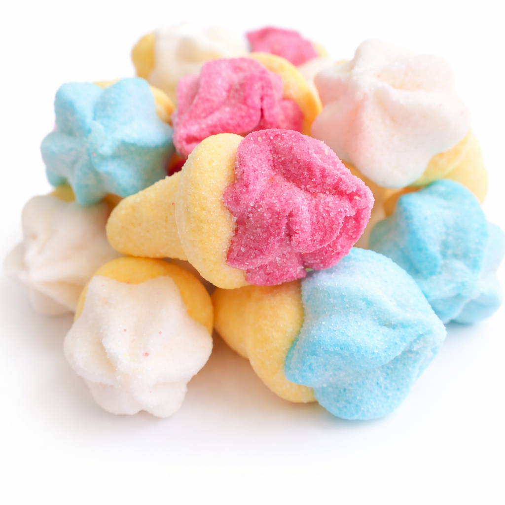 Marshmallow Mini Glasstrutar