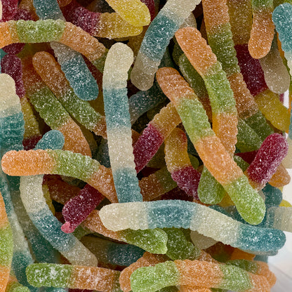 Jellioo Sour Fruktmask Gele — Multi-Flavour Gummy Worms — Jellioo product image