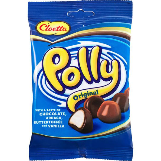Cloetta Polly Originals Swedish Candy | Chocolate, Arrack, Butter Toffee, Vanilla – Swedish chocolate bar, imported from Scandinavia