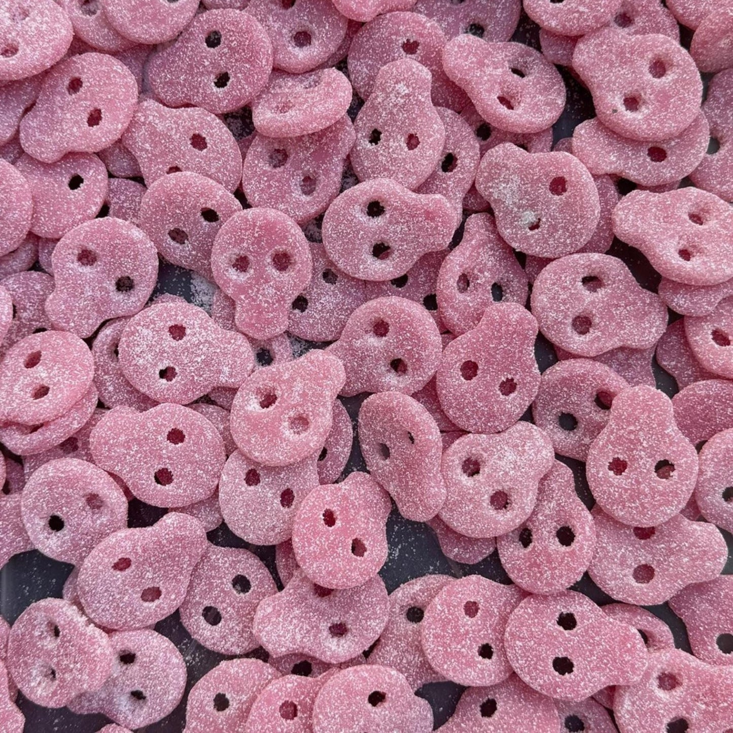 Matthijs Sour Pinky Skulls – authentic Swedish pick & mix candy, imported from Scandinavia