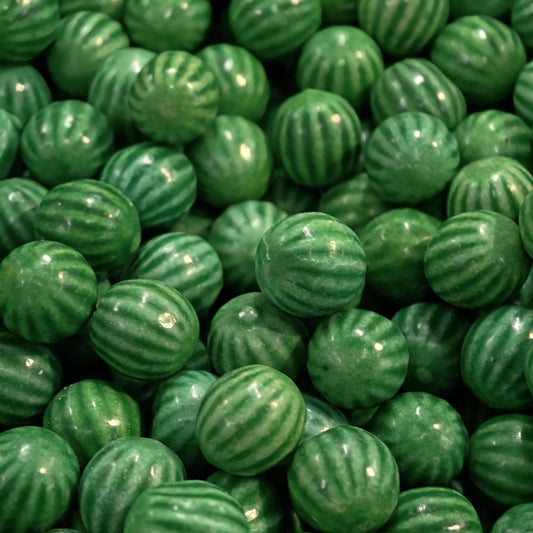 Melon Fizzy Bubblegum Gummies – authentic Swedish pick & mix candy, imported from Scandinavia