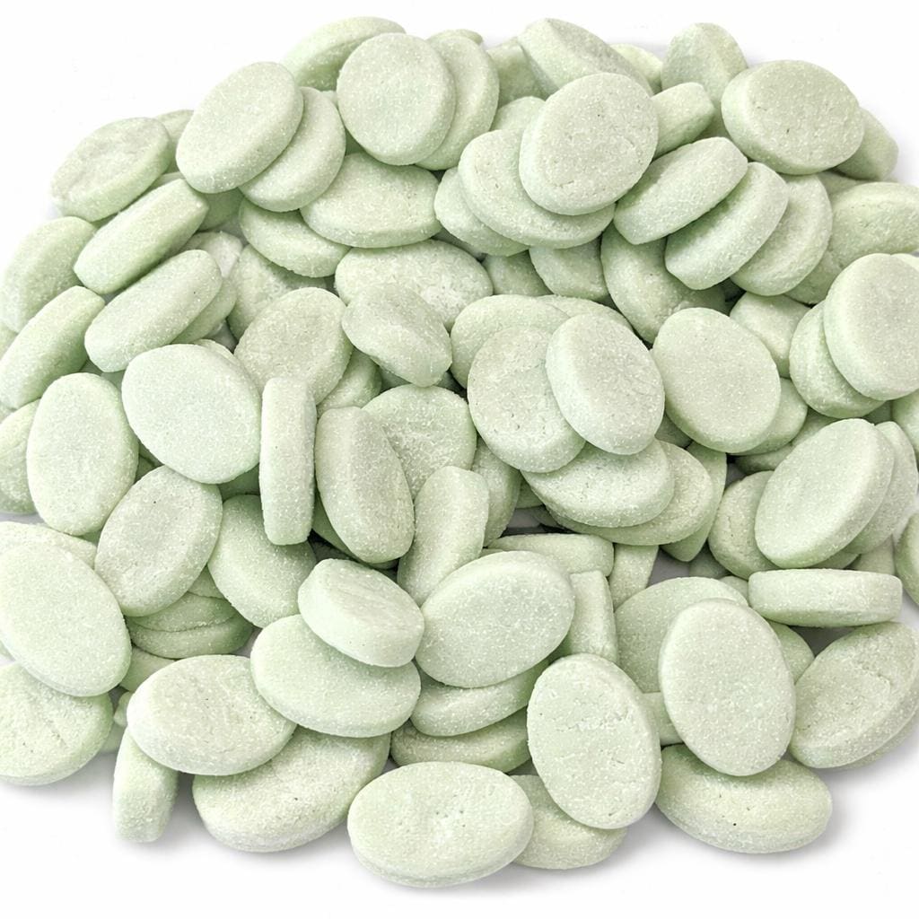 BUBS Sour Pear Ovals – Vegan Swedish Pick & Mix – vegan Swedish pick & mix candy, imported from Scandinavia
