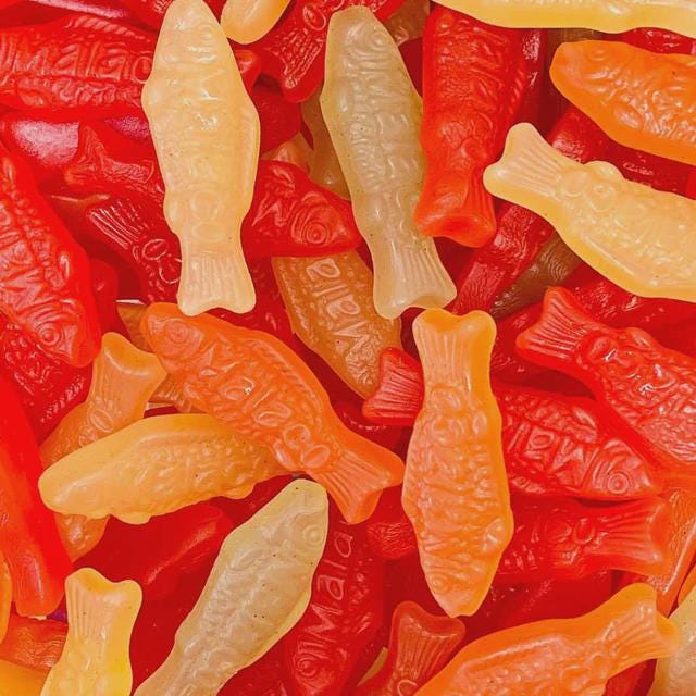 Malaco Swedish Fish – Original Fruity Gummy Candy – authentic Swedish pick & mix candy, imported from Scandinavia