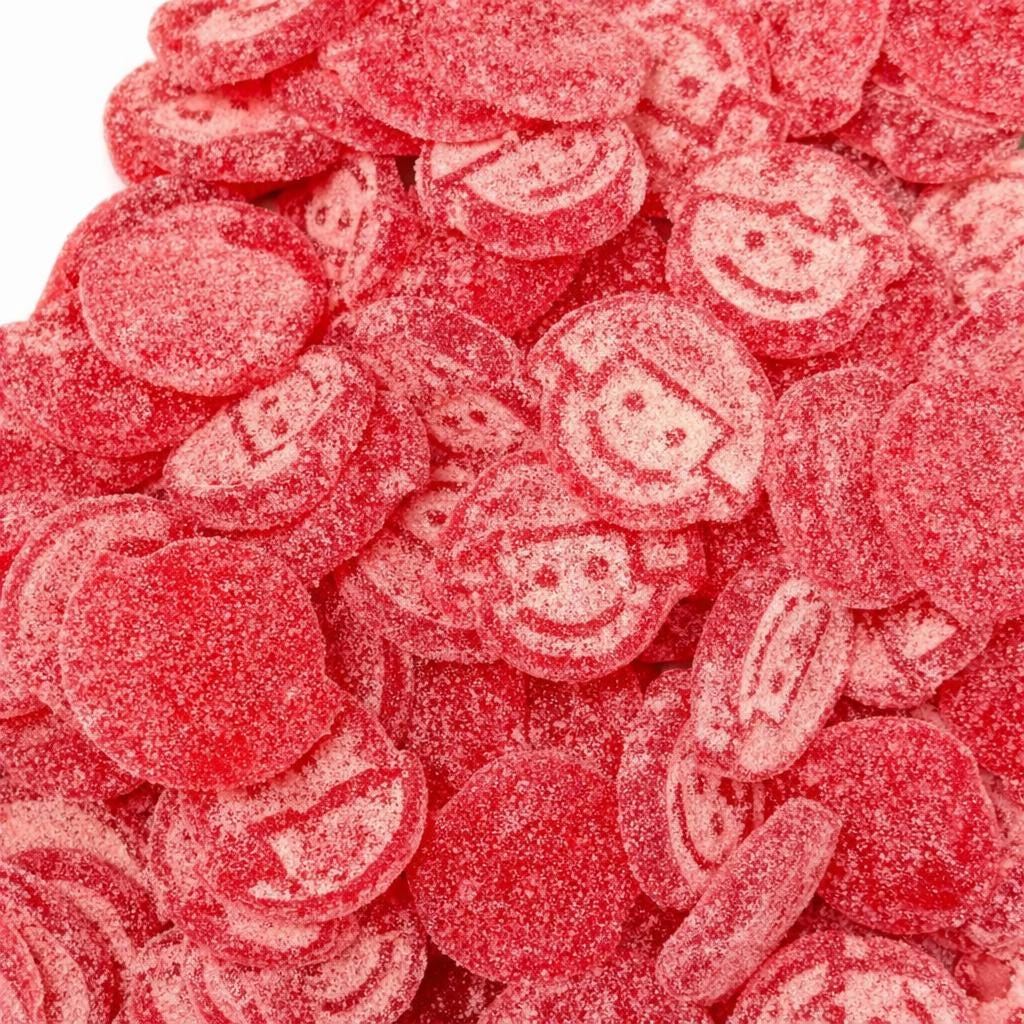 Grahns Sour Raspberry Twins – authentic Swedish pick & mix candy, imported from Scandinavia