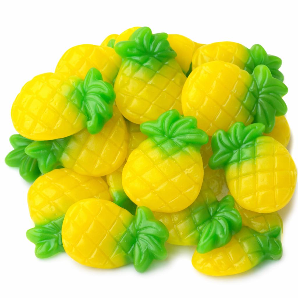 Vidal Pineapple Gummies – Tropical Swedish Pick & Mix – authentic Swedish pick & mix candy, imported from Scandinavia
