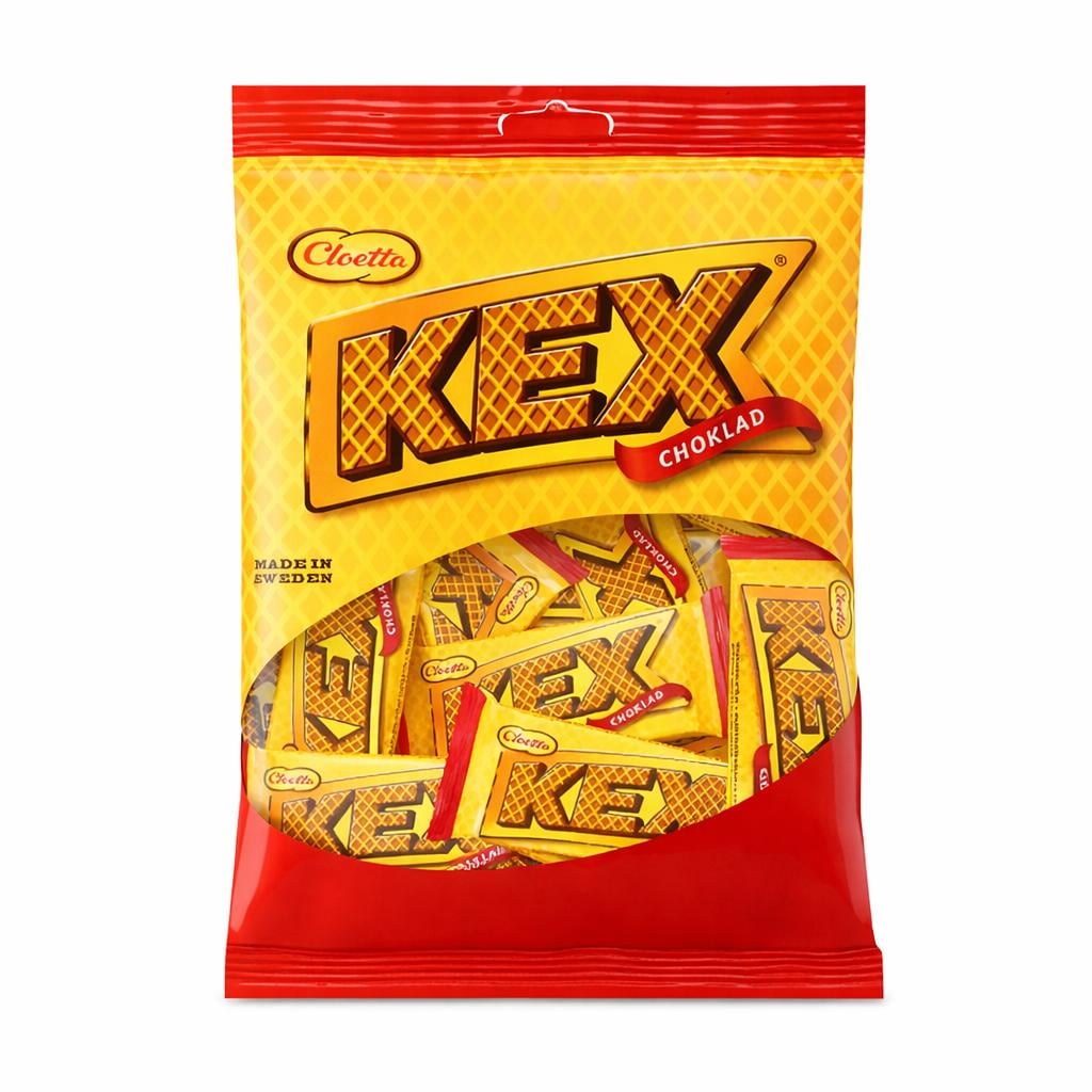 Cloetta Kexchoklad Mini Bars 156g – authentic Swedish snack, imported from Scandinavia