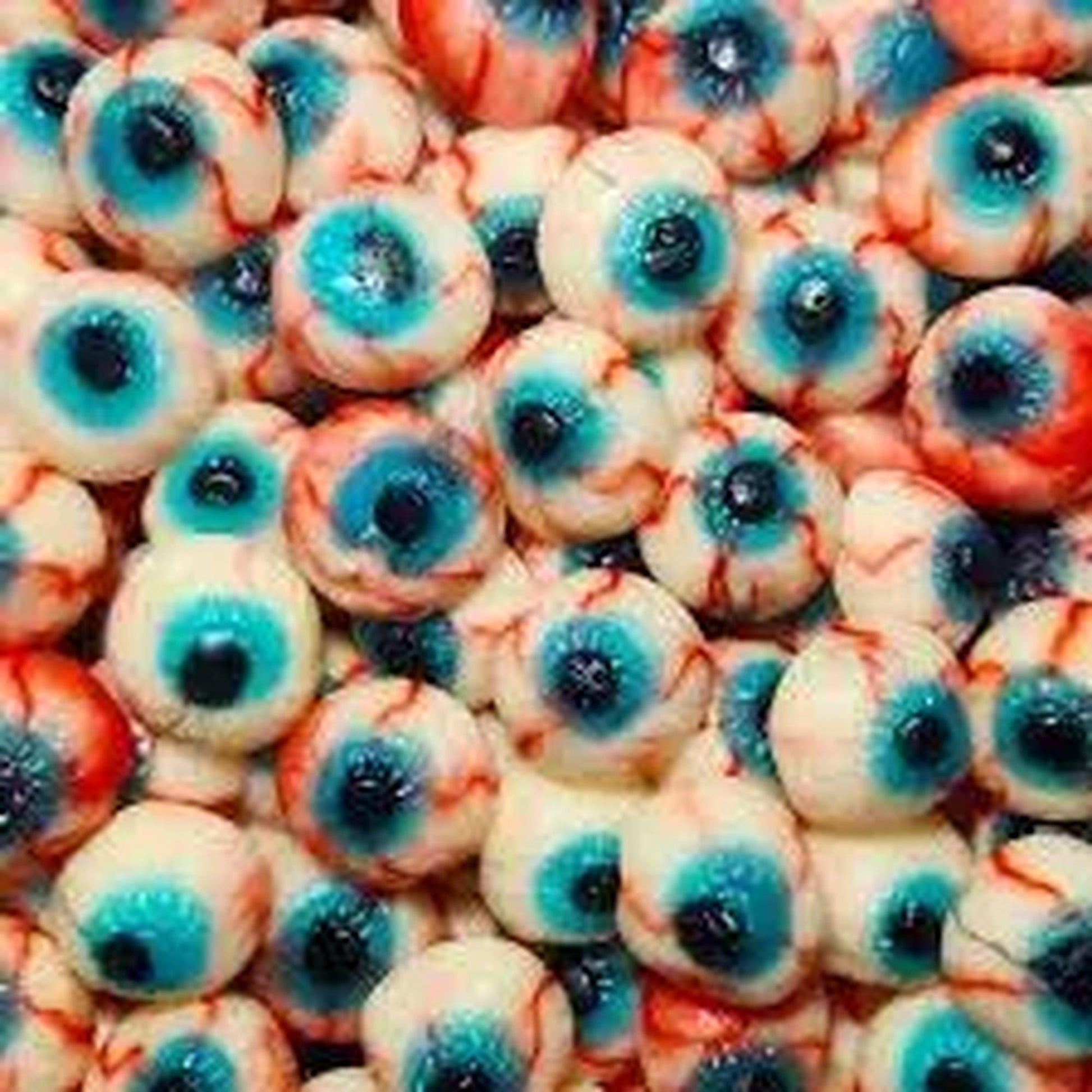 Vidal Bloody Eyes Gummies – Halloween Swedish Pick & Mix – authentic Swedish pick & mix candy, imported from Scandinavia