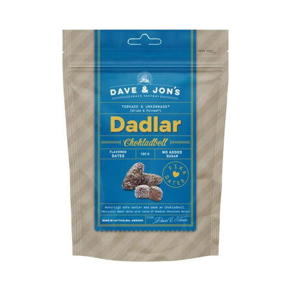 Dave & Jon's Chocolate Ball Dates (5 Pack) | Vegan Swedish Snack, No Added Sugar – authentic Swedish snack, imported from Scandinavia