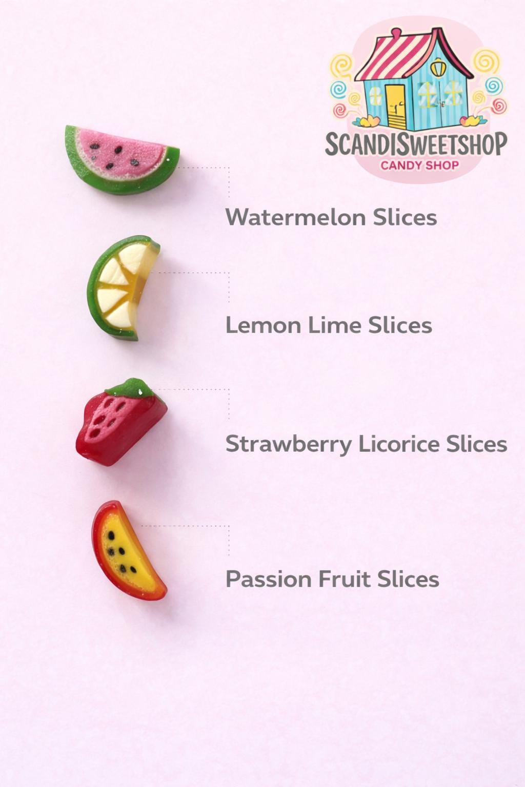 Vidal Fruity Swedish Candy Mix – Pick & Mix Assortment – authentic Swedish pick & mix candy, imported from Scandinavia