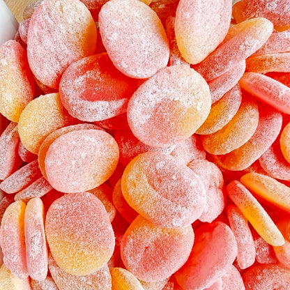 Sugar-Free Peach Gummies — sugar-free Swedish pick-and-mix candy