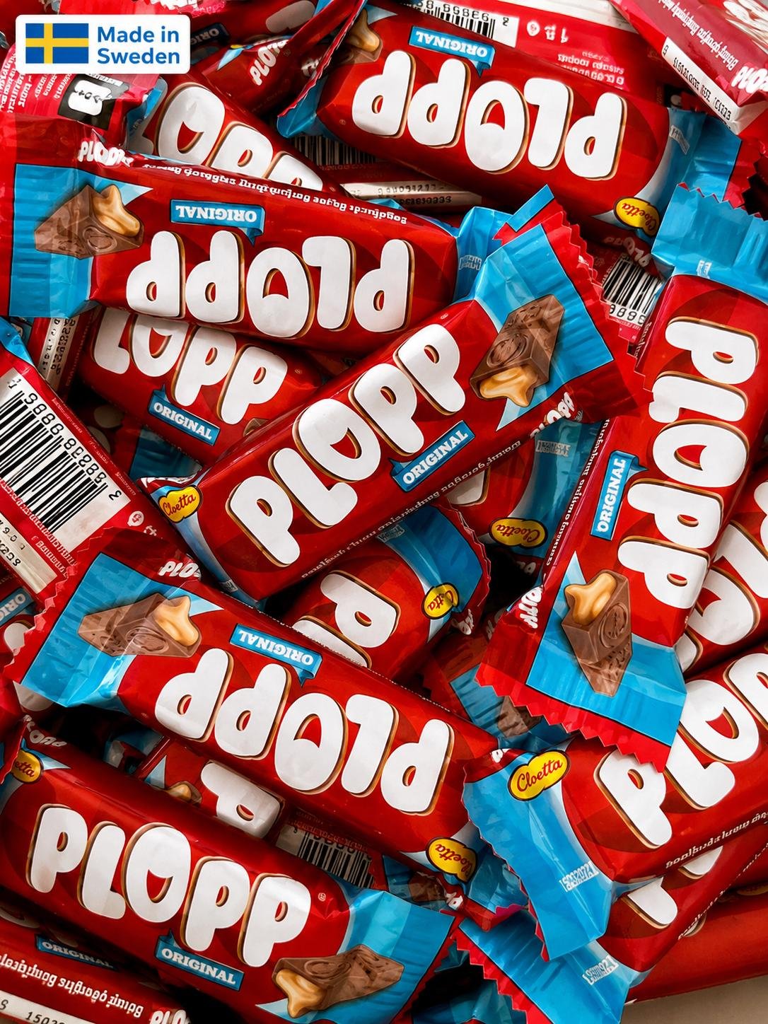 Plopp Mini — Cloetta soft toffee milk chocolate product image