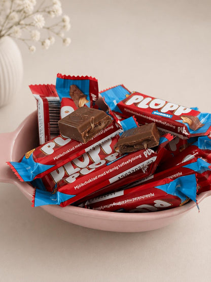 Plopp Mini — Cloetta soft toffee milk chocolate product image