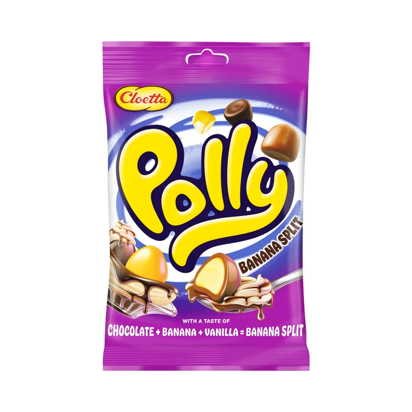 Cloetta Polly Banana Split Godis 150g