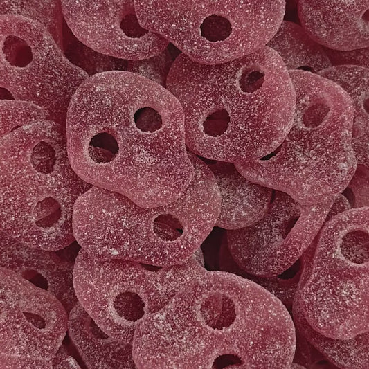 Blueberry Raspberry Skulls Gummies | Swedish Pick & Mix Candy