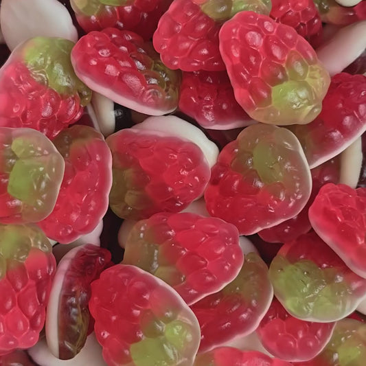 Frisia Strawberries — Soft Strawberry Foam Sweets | Swedish Candy