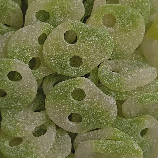 Sour Apple Skulls Gummies | Swedish Pick & Mix Candy