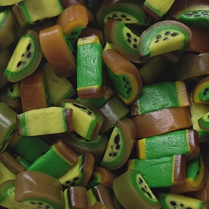 Vidal Licorice Kiwi Slices — Fruit & Liquorice | Swedish Candy