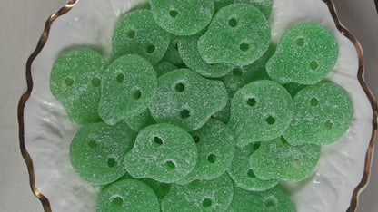 Lime Skulls — Halal Chewy Fruit Sweets