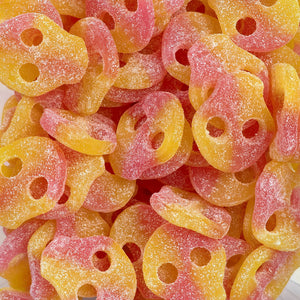 Sour Lemon Raspberry Skulls — Swedish Pick & Mix Candy